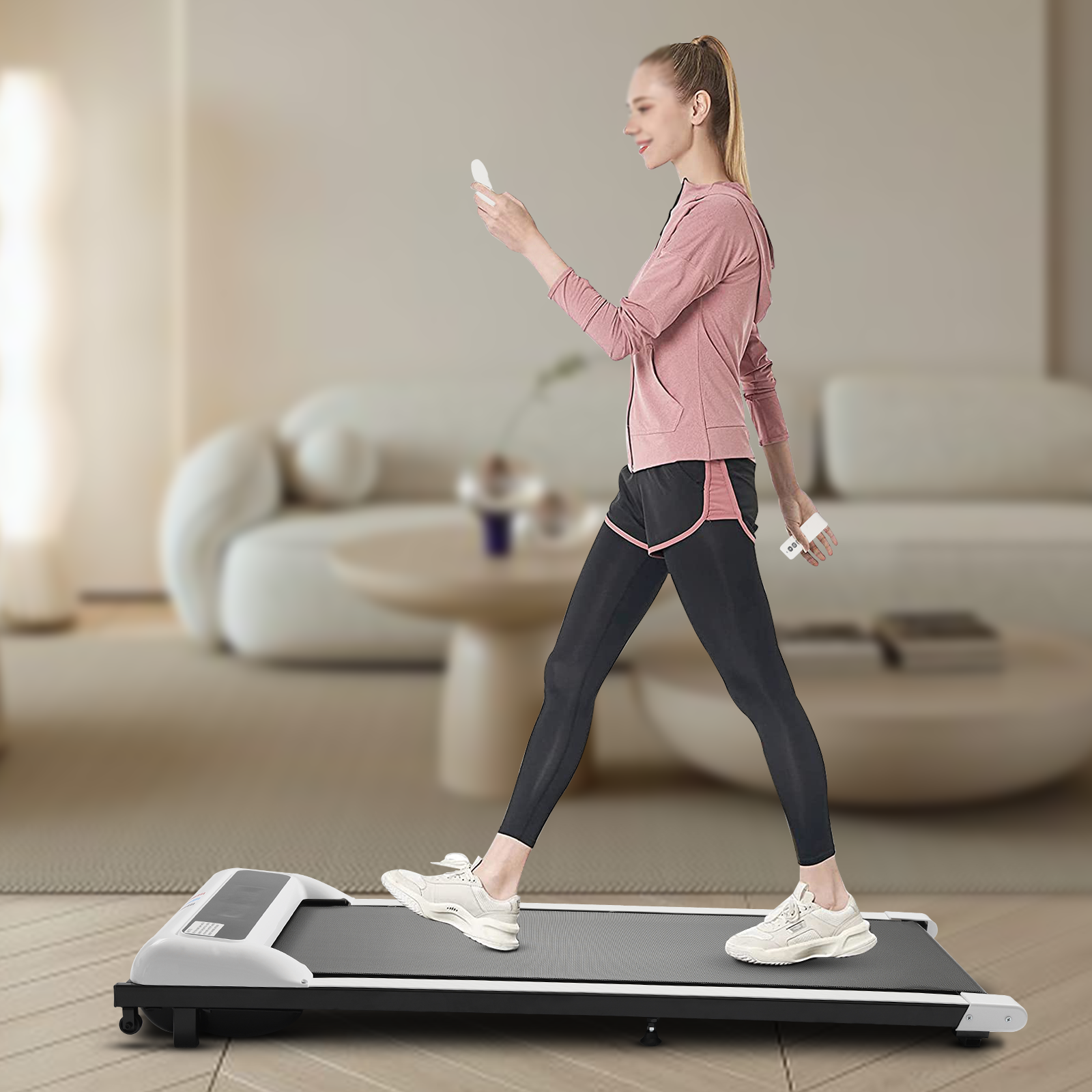 Running on Treadmill