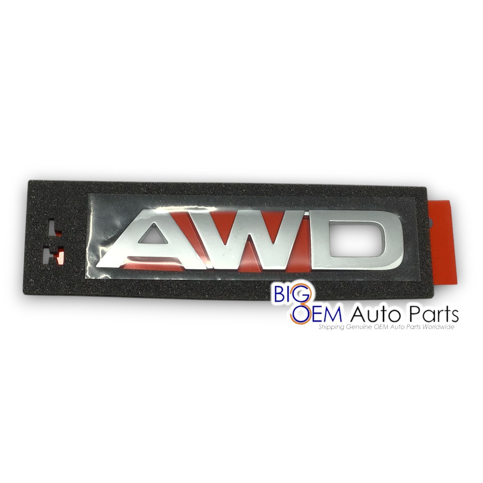 2021 - 2023 KIA Seltos Silver AWD Driver Side Fender Emblem