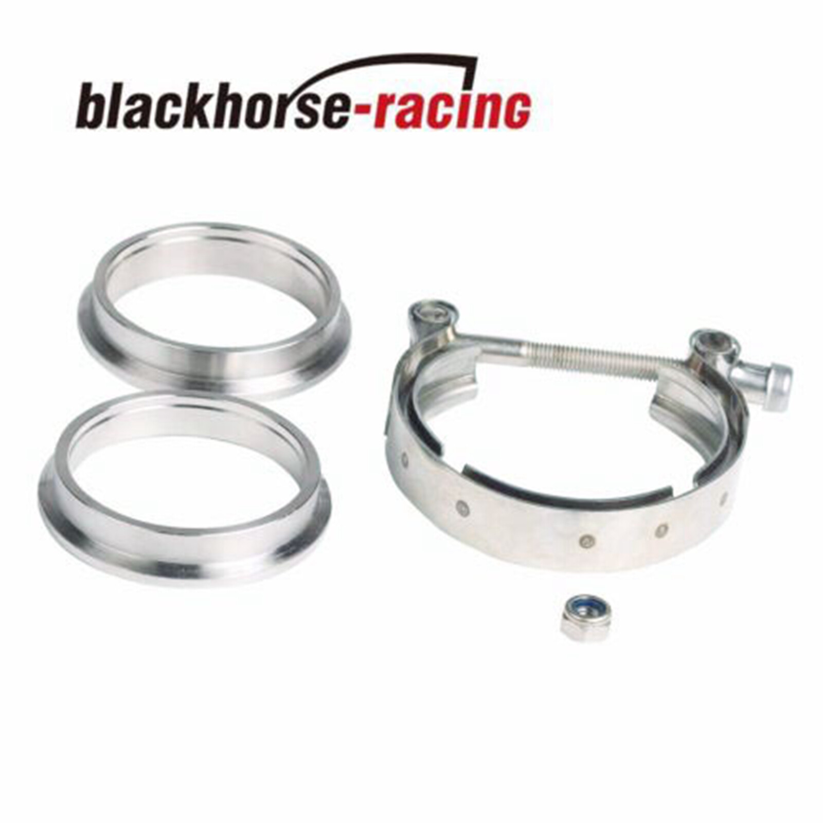 3 To 2.75 Exhaust Reducer, Reducing V-Band Assembly In Stainless Steel