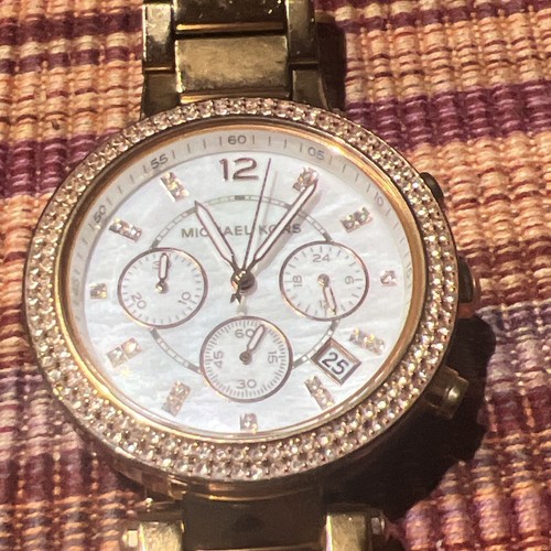 【M】 Michael Kors Rose Gold Wristwatch 251407 | eBay