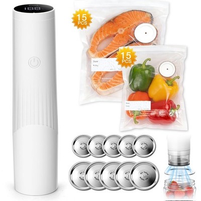 GURITHE Smart Vacuum Sealer for Food with LED Display, 65kPa S...