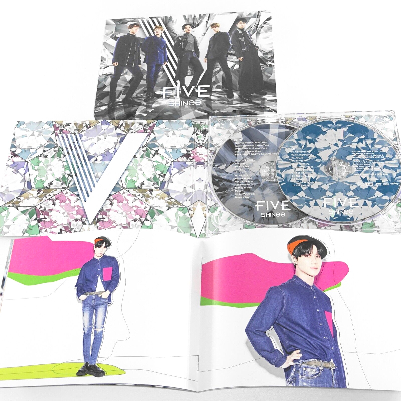 SHINee★新品未開封　FIVE　初回限定盤A　CD＋Blu-ray＋トレカ SHINee☆新品未開封 FIVE 初回限定盤A CD＋Blu-ray＋トレカ