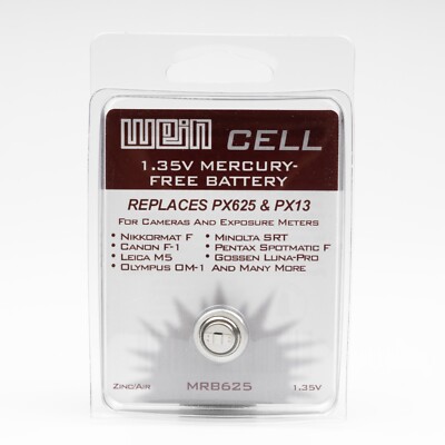 NEW Wein Cell PX625 PX13 1.35V Battery MRB625 Olympus OM-1 Yashica MAT 124 - G