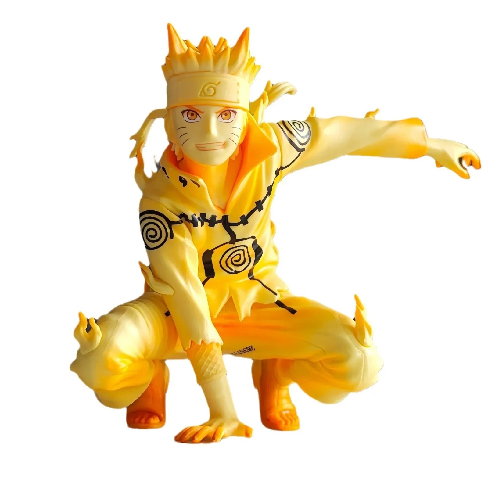 10cm Naruto Nine-Tails Chakra Mode Action Figure - Shippuden