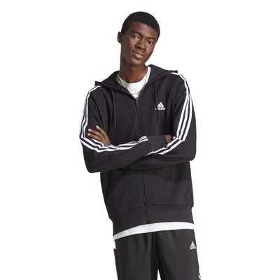 

Мужская одежда Толстовка с молнией и тремя полосками adidas Essentials French Terry