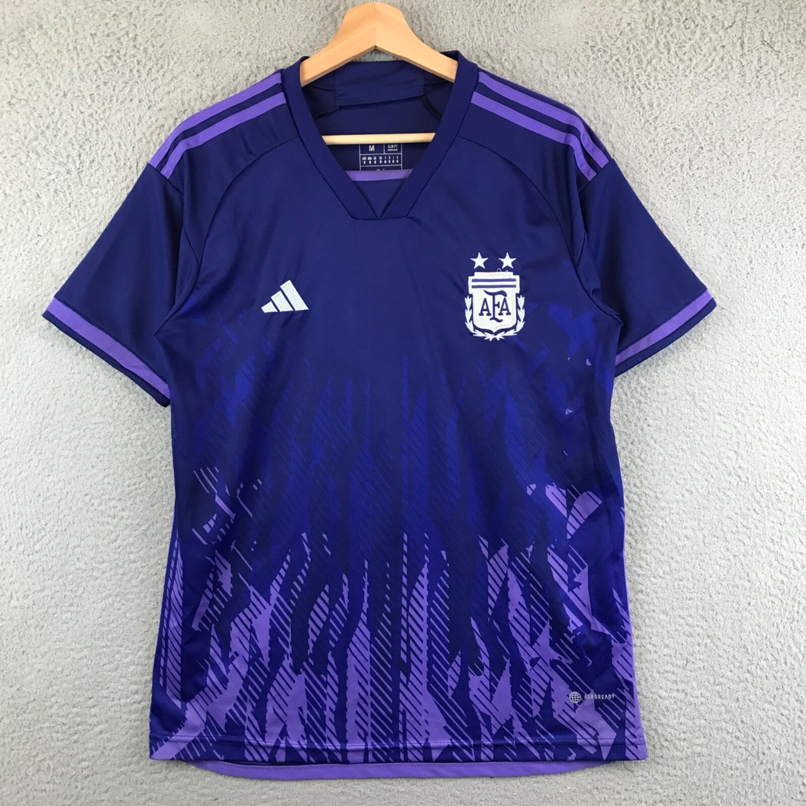 ウェア 14's World Cup Argentina Home Game SH 2022 Argentina World Cup jersey home - متجر باند band store