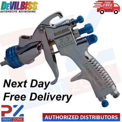 Devilbiss SLG-620 Spray Gun 1.3mm Gravity Paint Sprayer Compliant Solvent Paints