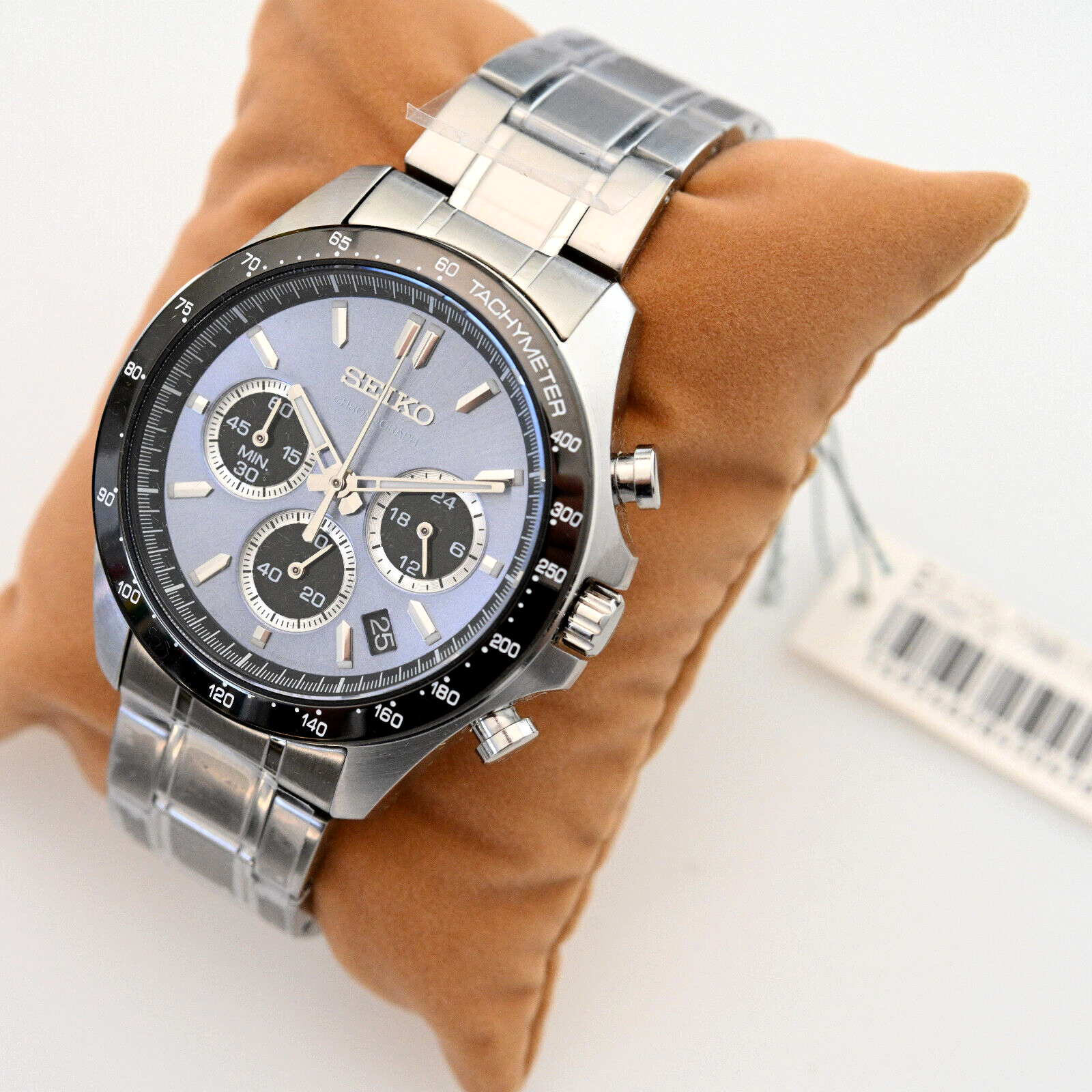 SEIKO SEIKO SELECTION SPIRIT JDM CHRONOGRAPH 40MM BLUE SBTR027 - FULL SET