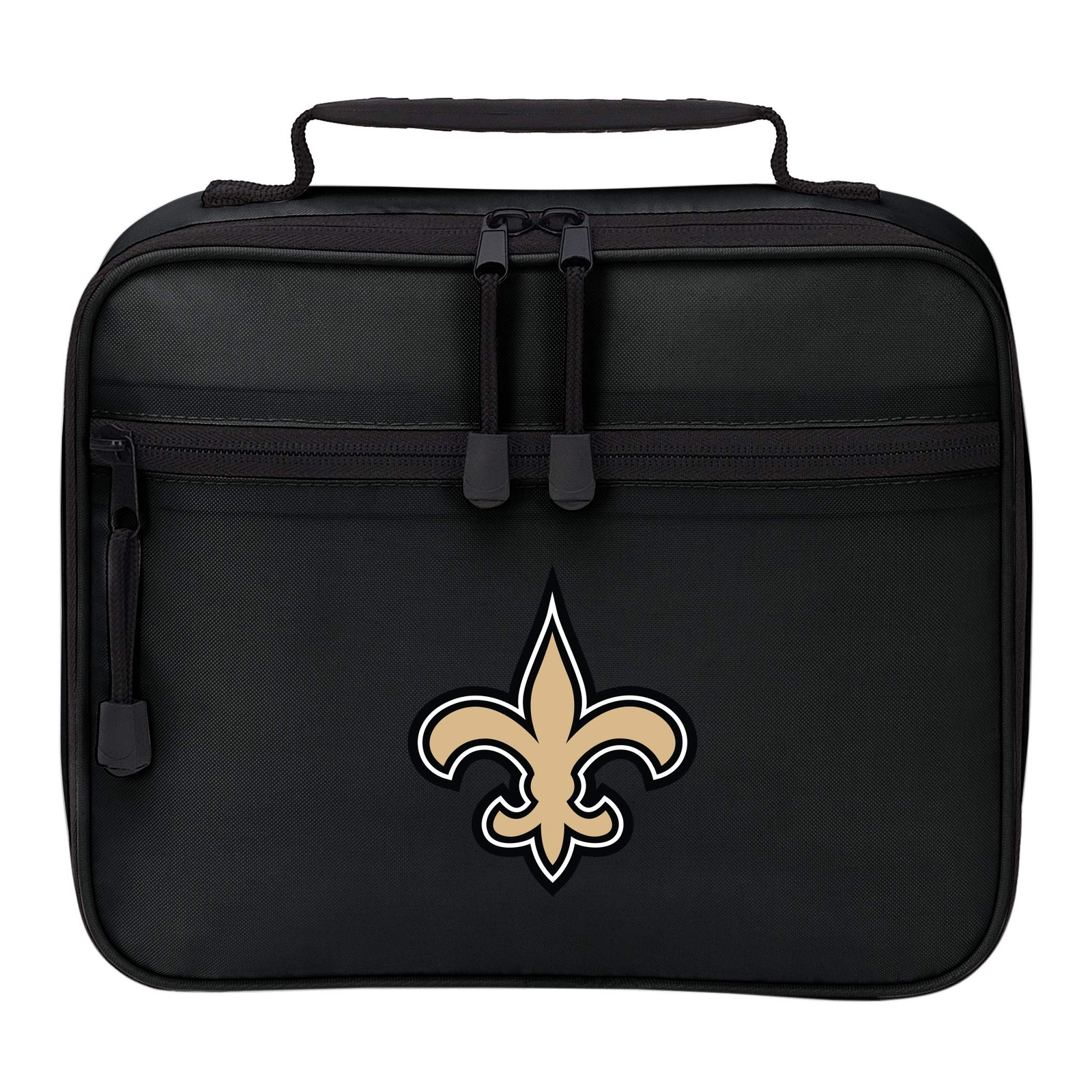 NFL New Orleans Saints "Cooltime" Lunch Kit, 10" x 8" x 3" bag lunchbox tray