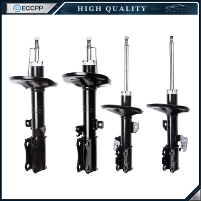 Front Rear Struts Shocks For 2002 2003 Toyota Camry FWD Left Right ECCPP