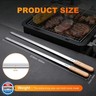 Idong 10 PCS Kabob Skewers 23.6