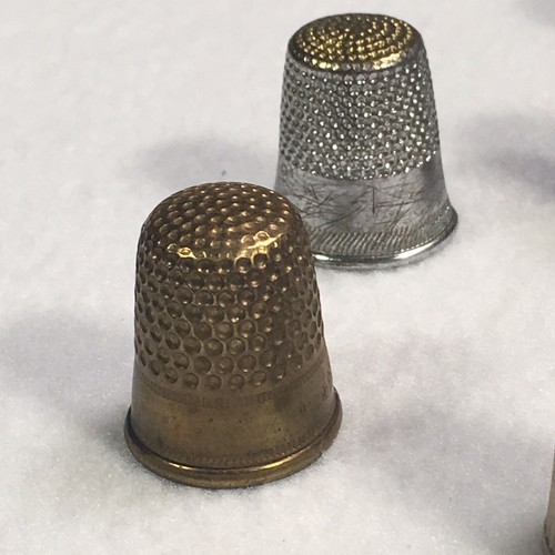 Thimble Lot Collection Of 14 Various Makers Various Conditions Sewing Items