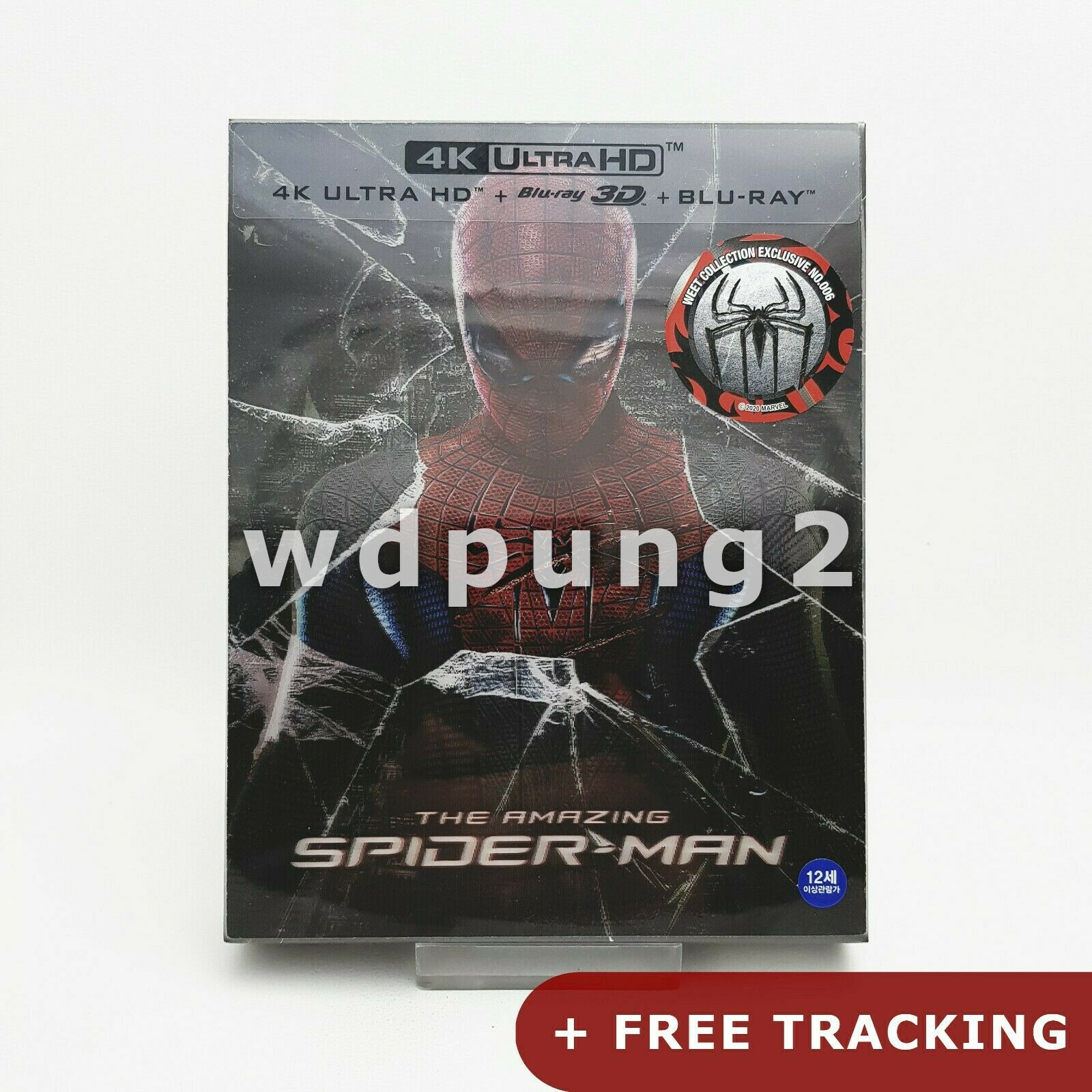 The Amazing Spider-Man - 4K UHD + 2D & 3D Blu-ray Steelbook