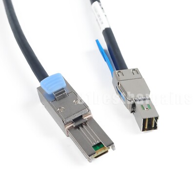 External Mini SAS HD SFF-8644 to Mini SAS SFF-8088 Hybrid Cable 1 Meter 3.3FT