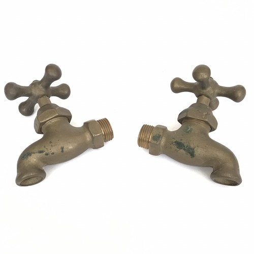 Old Vintage Solid Brass Water Faucet Spigot  Bathroom Kitchen Sink Antique