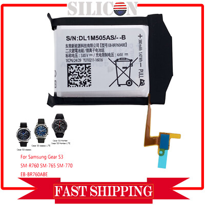 Watch Battery for Samsung Gear S3 Frontier Classic SM-R770 R760 R765 EB-BR760ABE