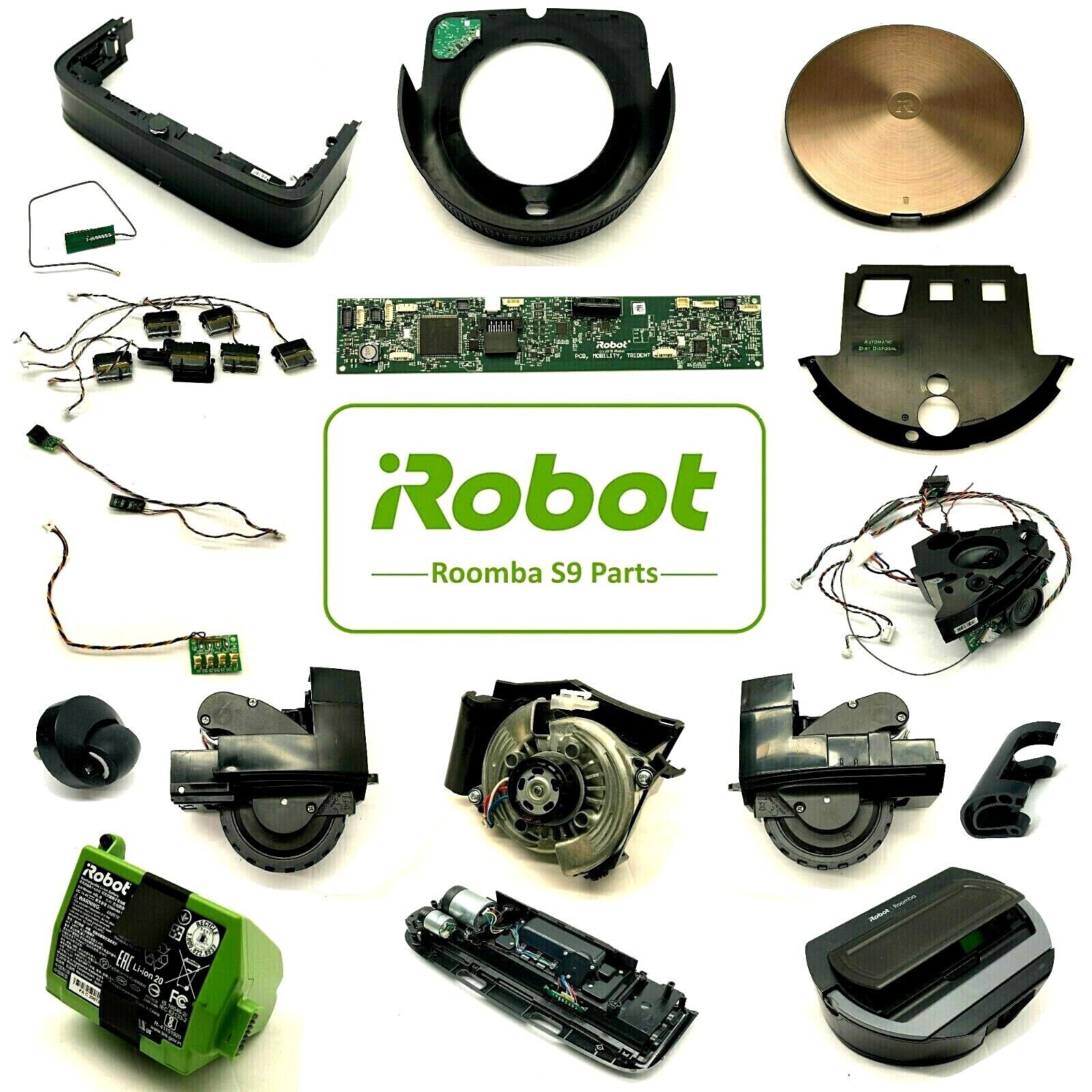 Genuine Replacement Parts for iRobot Roomba s9 & s9+ (9550 Genuine Replacement Parts for iRobot Roomba s9 & s9+ (9550
