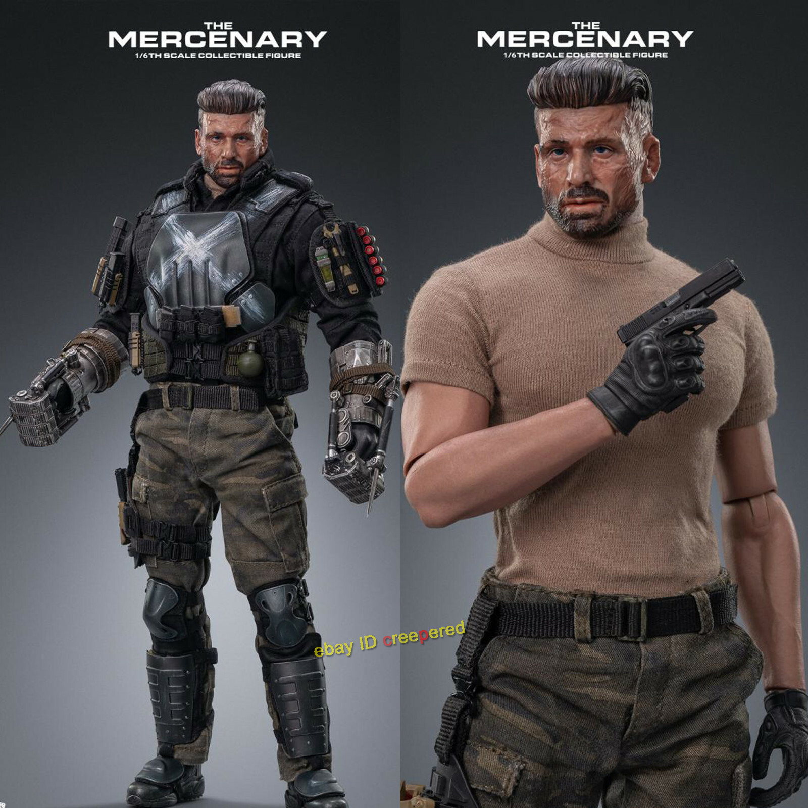 ART FIGURES 1/6 The Mercenary クロスボーンズ｜ゲーム・おもちゃ・グッズ