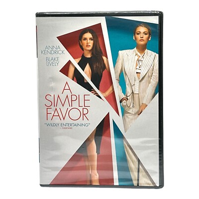 A Simple Favor (DVD, 2018) - Anna Kendrick - Henry Golding - Blake Lively - NEW!