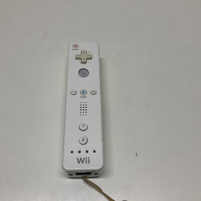 Official OEM Nintendo Wii Remote White Controller NO BAT COVER