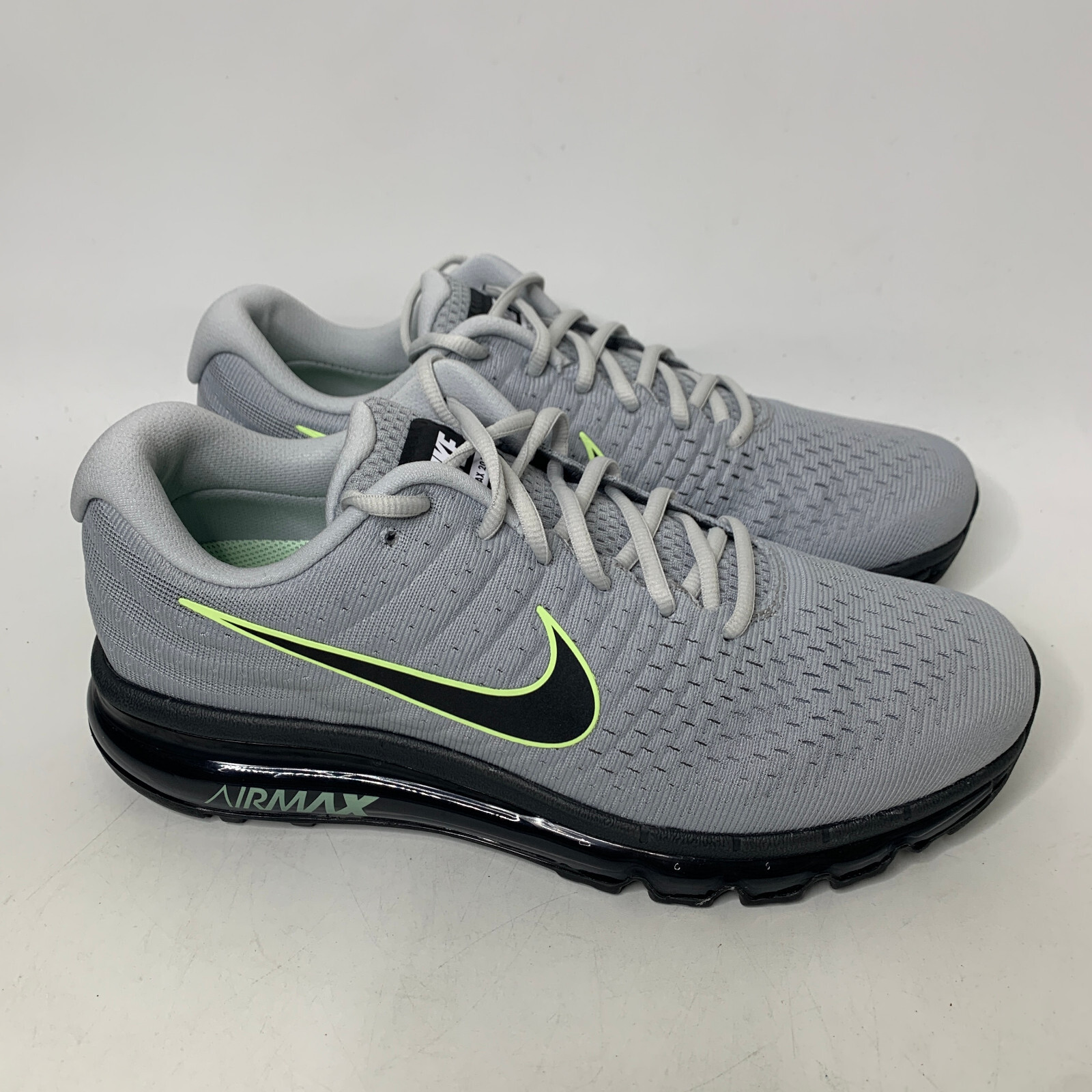 Nike Air Max 2017 Men's Shoes Wolf Grey Black Running Shoes