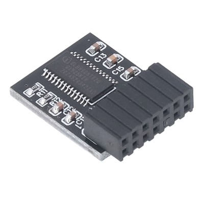 For TPM 2.0 Chip 14Pin LPC Encryption Security Module SPI Interface Remote Card
