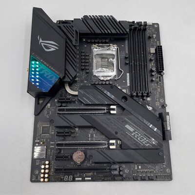 ASUS ROG Strix Z490-E Gaming WiFi 6 Intel LGA1200 DDR4 ATX Motherboard - READ