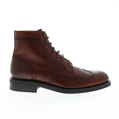 

Wolverine Blvd Wingtip Boot W990161 Мужские коричневые кожаные повседневные классические ботинки 7.5, Коричневый, Wolverine Blvd Wingtip Boot