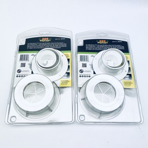 Lot Of 2 Lippert Components 360 Siphon Rv Vent Cap 389381, Eliminate