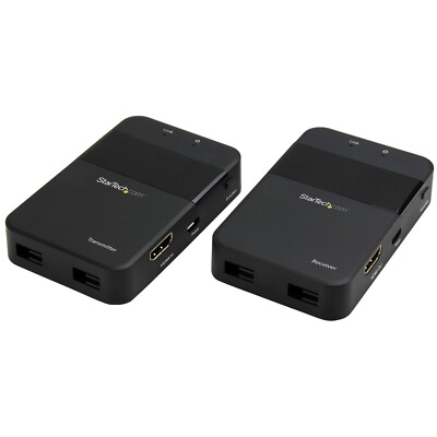 NEW StarTech.com HDMI Over Wireless Extender 65ft 20m 1080p ST121WHDS (AVA)