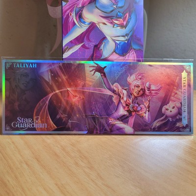 League Of Legends Card Taliyah Card Official Shiny Star Guardian Taliyah card