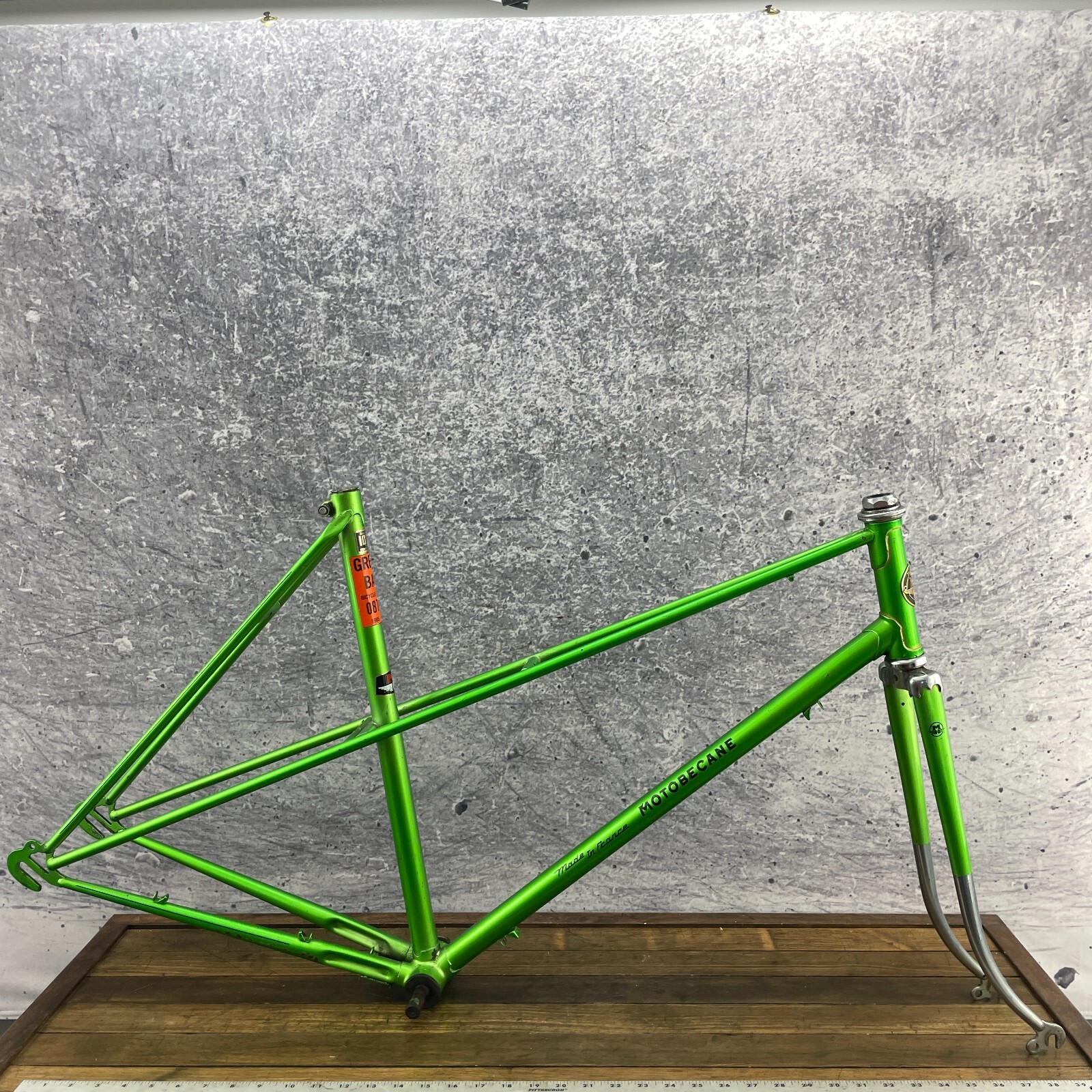 Vintage Motobecane Mixte Frame Set 53 cm Step Through Steel