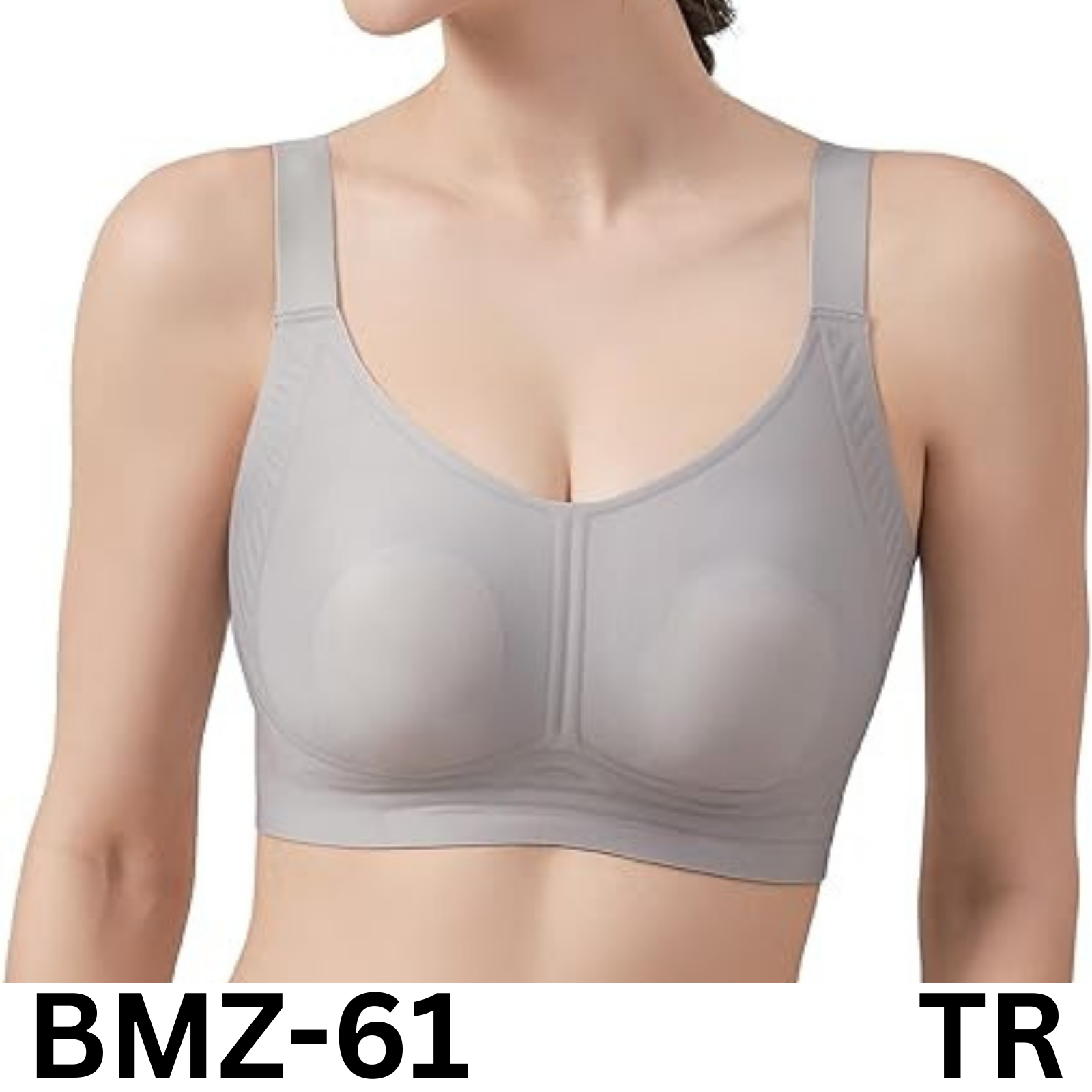 Baetty Women' Seamless Wireless Push Up Bras with Support & Lift No Underwire, S