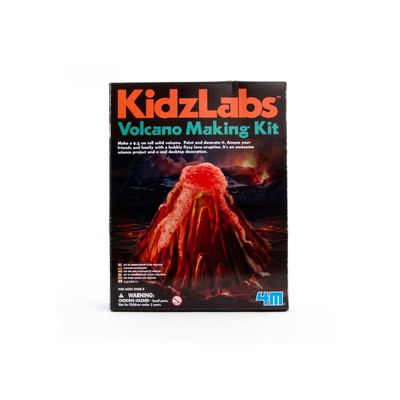 4M KidzLabs Volcano Making Kit, DIY Science Kit STEM, For Boys & Girls Ages 8+