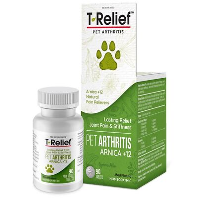 MediNatura T-Relief Pet Артрит Арника +12 90 Таблетка