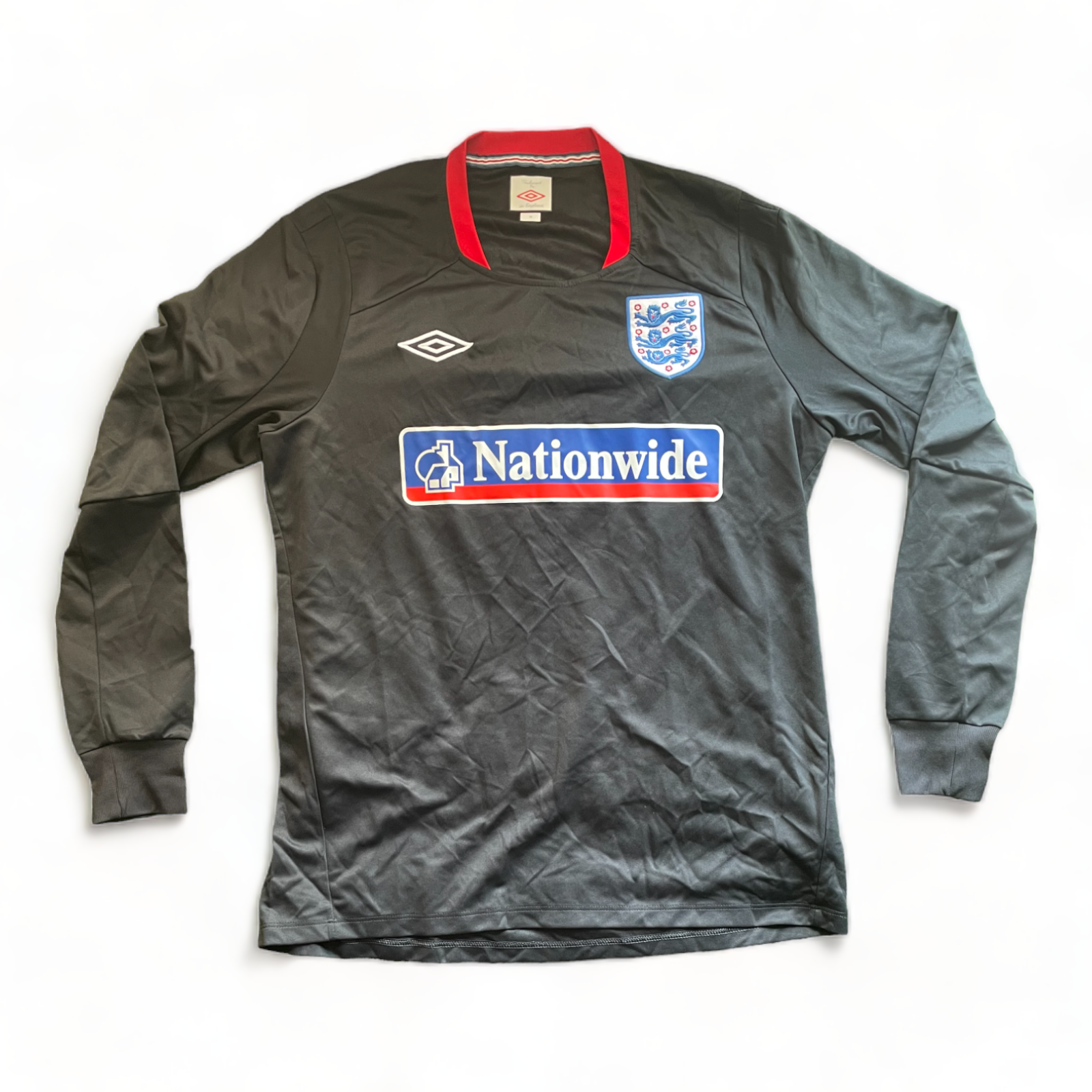 England Umbro Nationwide Training Football Shirt Retro Vintage Soccer Jersey 61