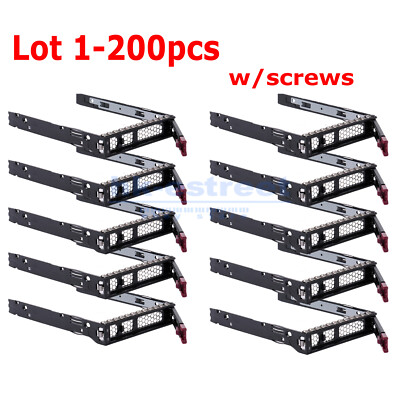 Lot HP 774026-001 LFF 3.5'' Tray Caddy SAS SATA Apollo 4200 4510 Proliant DL325