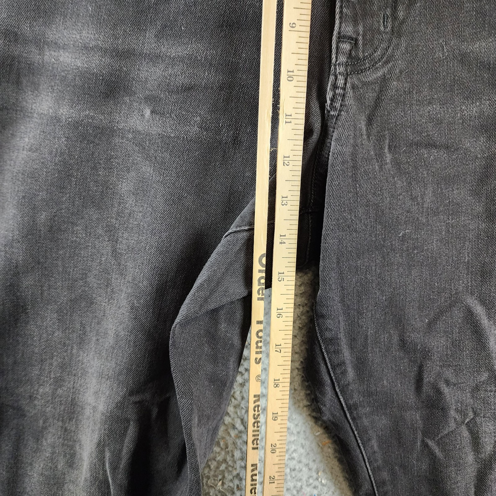 Lauren Ralph Lauren Plus-Size High-Rise Skinny Ankle Jeans Women's 20W Black - Picture 10 of 16