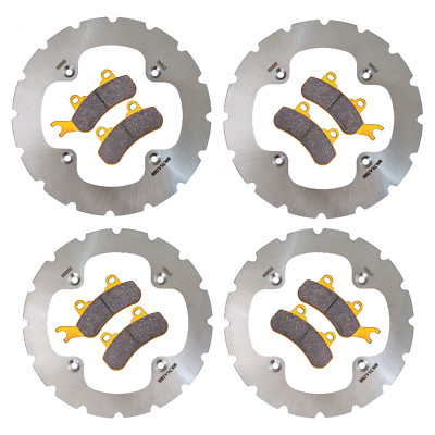 Can Am Maverick X3 2017-2024 Ridge Rider Rotor and Ceramic Brake Pad Kit