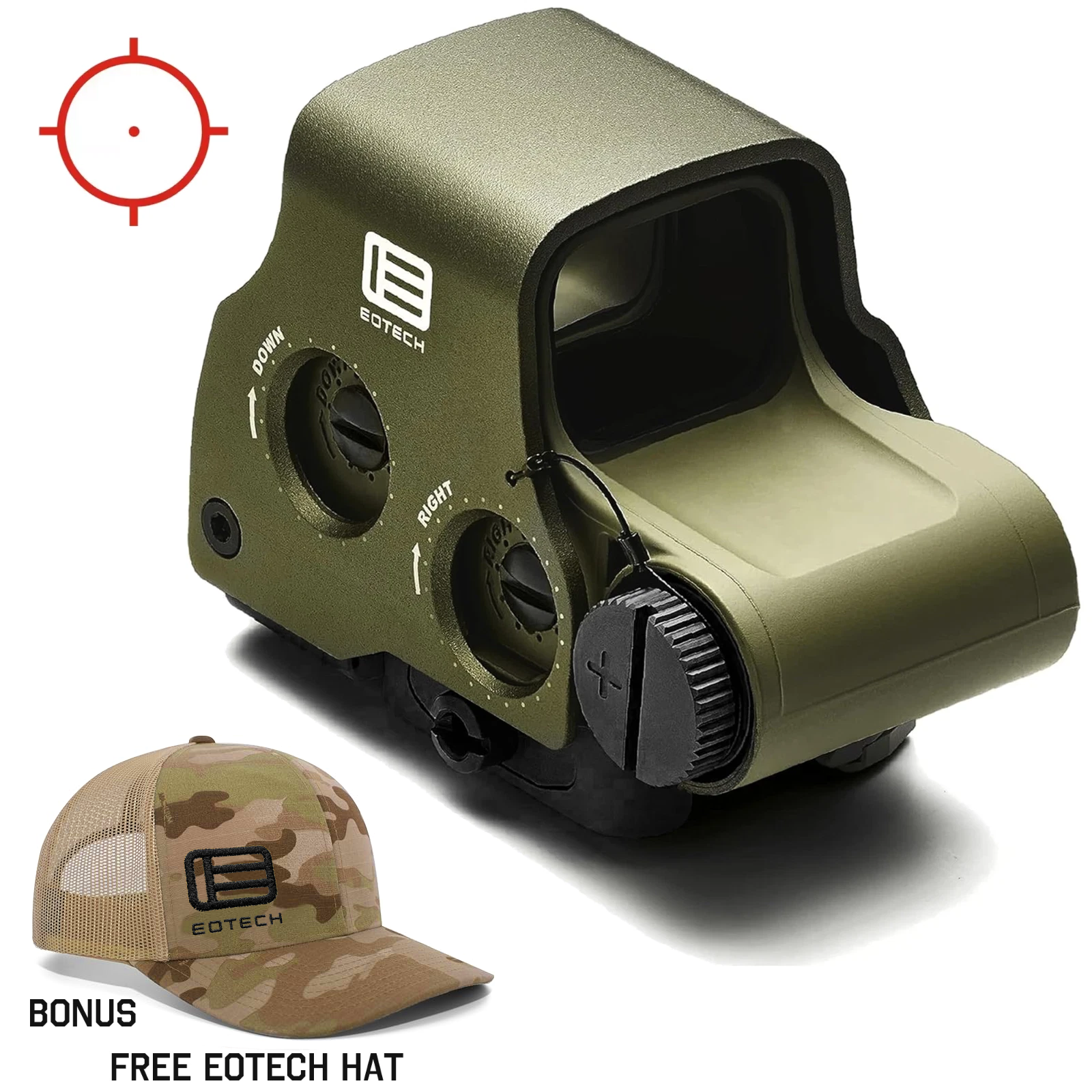 EOTech EXPS3-0 Red Dot Sight HWS 68 MOA Circle 1 MOA Dot EXPS3