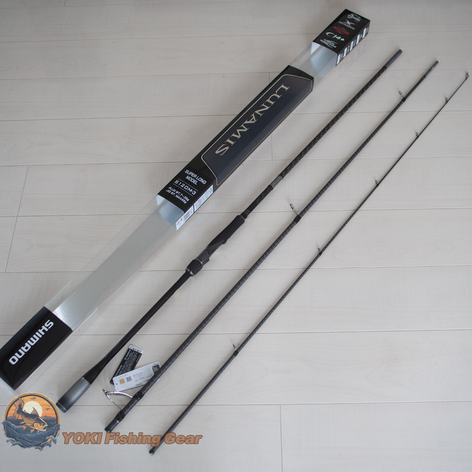 シマノ(SHIMANO) ルアー竿 22 ルナミス B120M-3 並継 ソルト シーバス シマノ 22ルナミス B120M-3 ベイトロッド (20ルナミス追加番手) ロッド