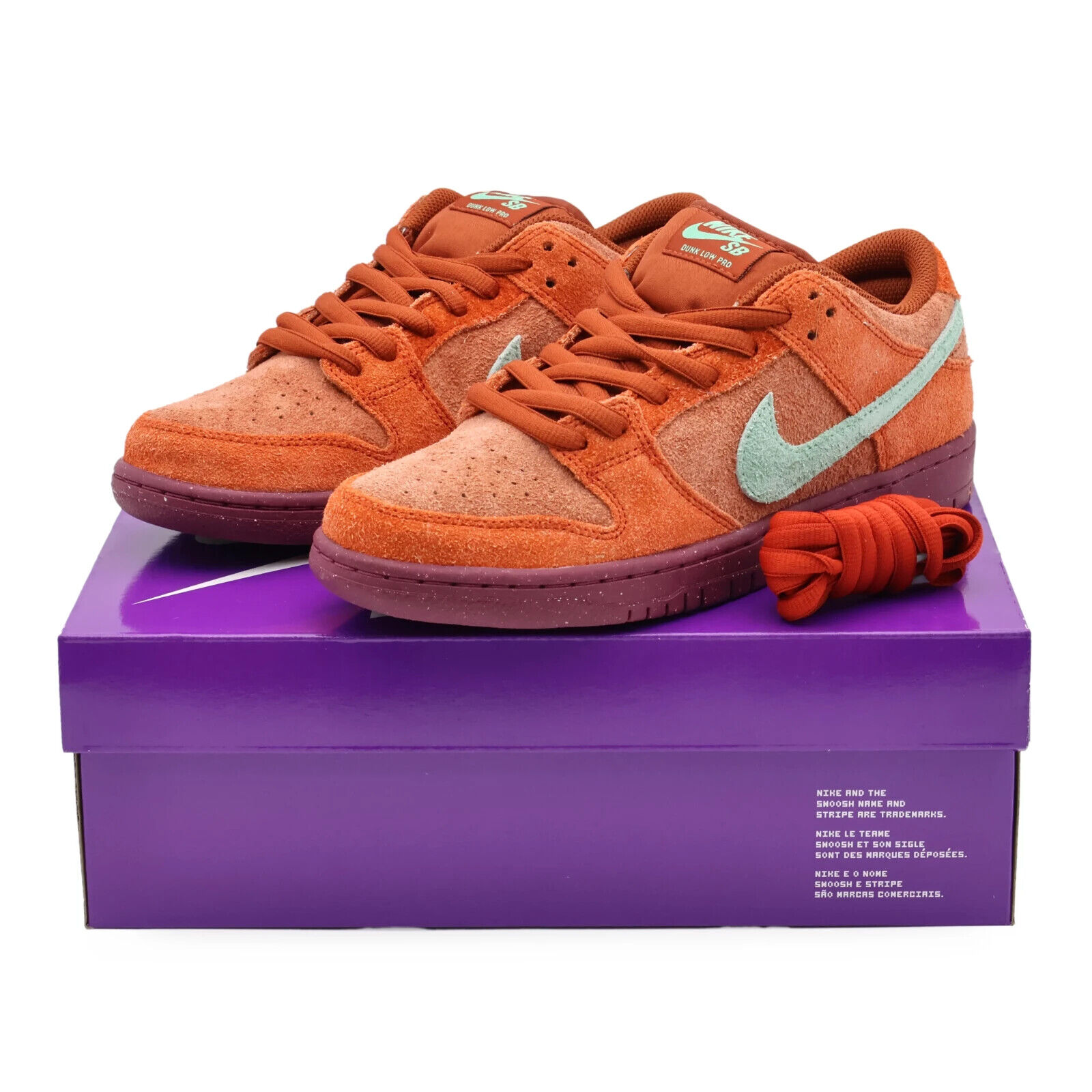 DV5429-601 Nike SB Dunk Low Mystic Red Rosewood Emerald Rise DV5429-601 Nike SB Dunk Low Mystic Red Rosewood Emerald Rise