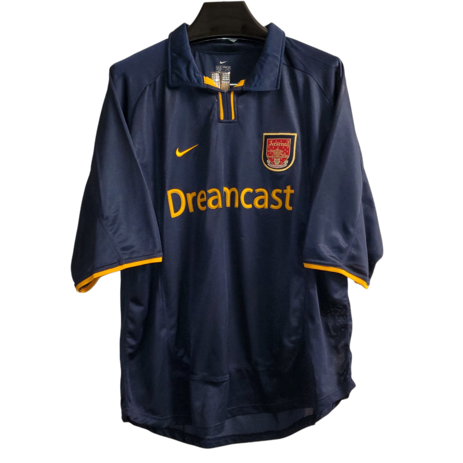 Dreamcast Arsenal 00-02 Home Nike Red Small Futbol Soccer