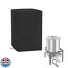 Aidetech Outdoor Fryers Cover for Pipopa 100QT Crawfish Boiler | Seafood Boiling Kit, Waterproof Propane Jet Burner Cover, Dustproof Protect Covers for Outdoor Cooking-22 D x 22