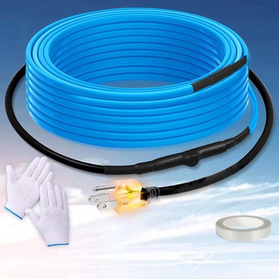 SnulyHeet 6 Ft 120V Self-Regulating Energy Saving Heat Tape for Water Pipe