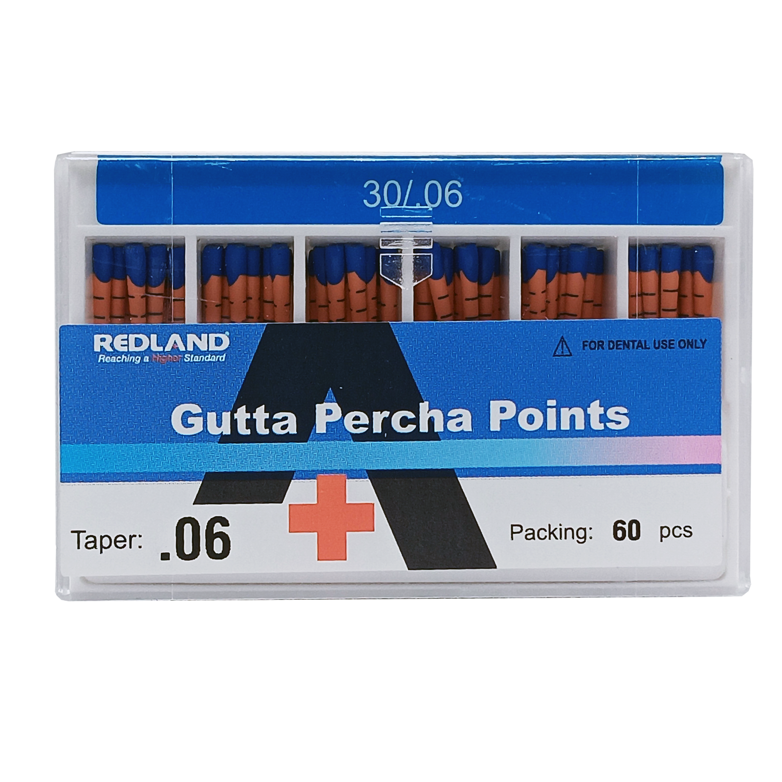 REDLAND MM Marked Endodontic Gutta Percha Point .02/.04/.06 Taper All Size 15-40