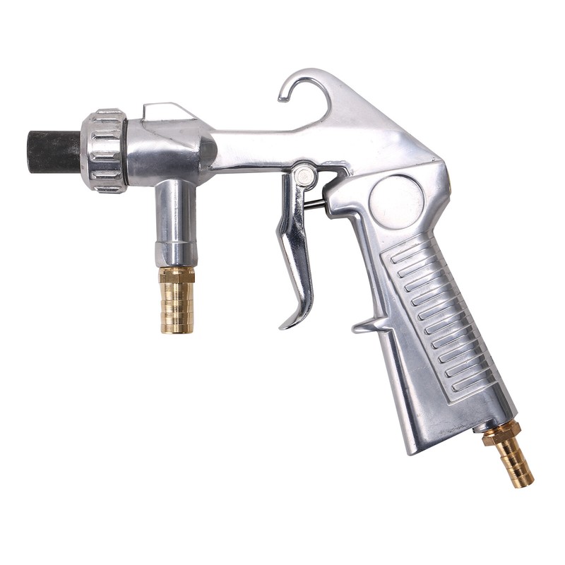 Sand Blasting Gun Sandblaster with Ceramic Nozzles Extra Iron Nozzle