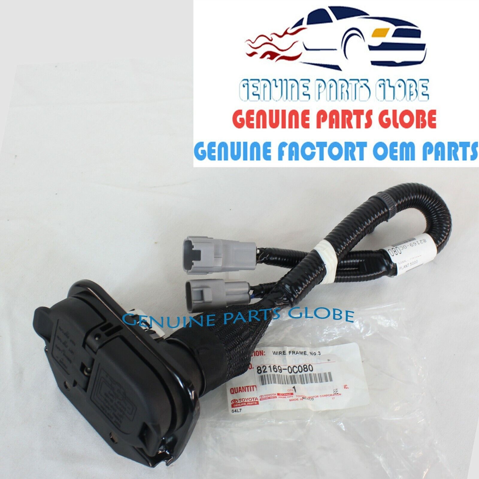 GENUINE OEM TOYOTA 07-14 TUNDRA 7 PIN 4 PIN TOWING WIRE GENUINE OEM TOYOTA 07-14 TUNDRA 7 PIN 4 PIN TOWING WIRE