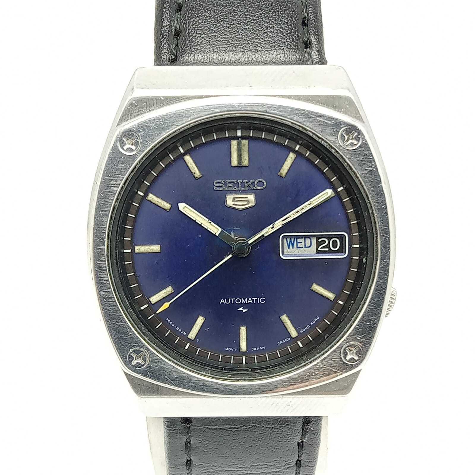 Seiko 5 Automatic 7009-8370 Day/Date Vintage Men's Watch Seiko 5 Automatic 7009-8370 Day/Date Vintage Men's Watch