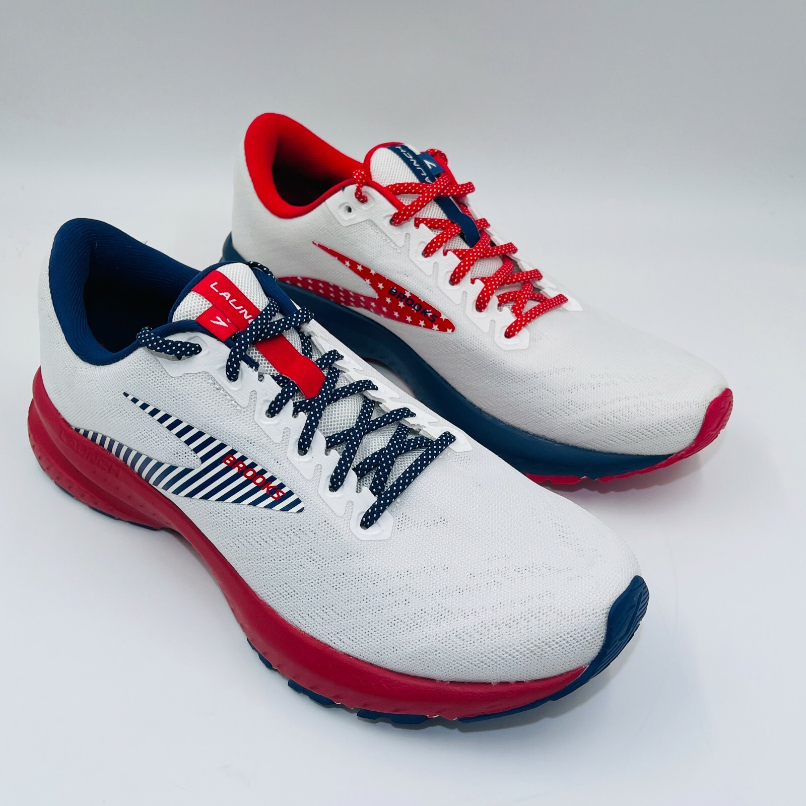Brooks Launch 7 USA Red White Blue 